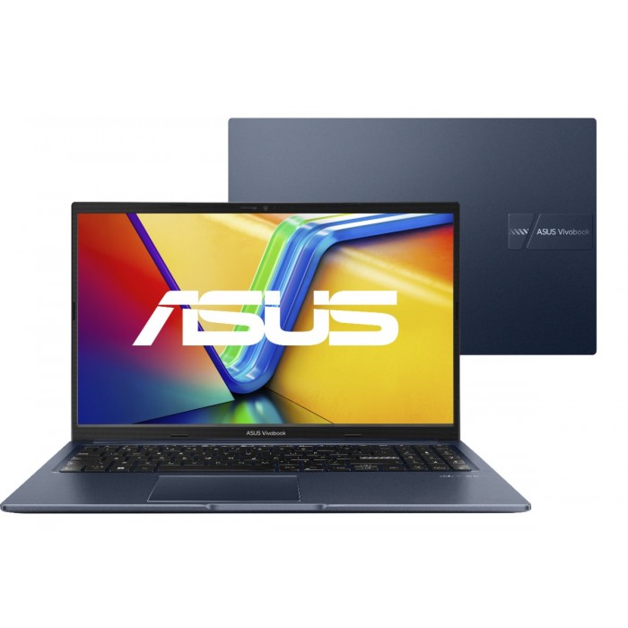 Notebook ASUS Vivobook 15 X1504ZA-NJ931, Intel Core i5 1235U, 16GB, 512GB SSD, Windows 11, 15,6" LED FHD, Quiet Blue